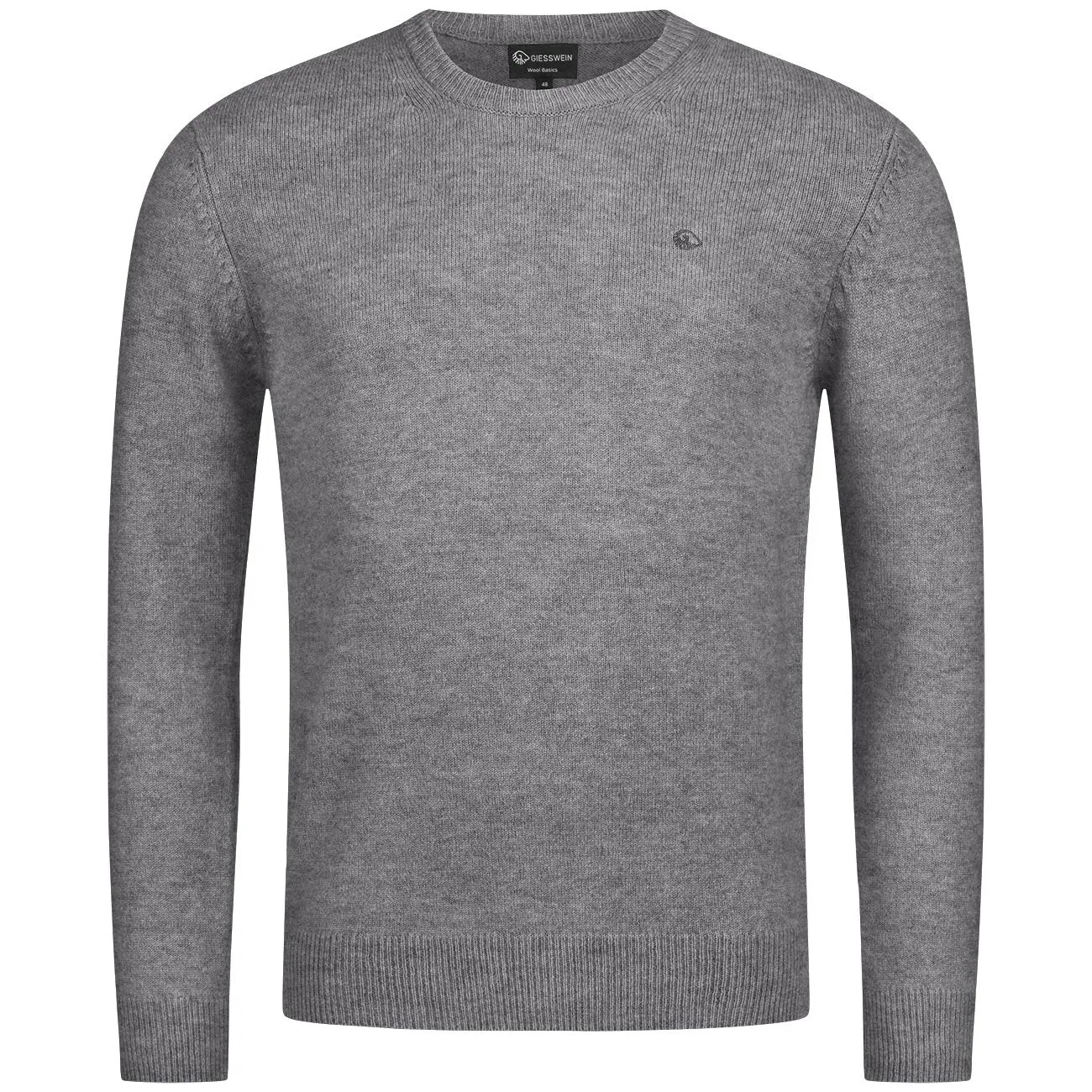 Men's Round Neck Wool Pullover Shirt