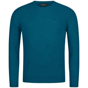 Men's Round Neck Wool Pullover Shirt