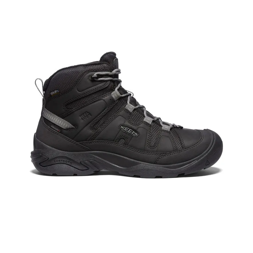 Men's Waterproof Boot | Black/Steel Grey