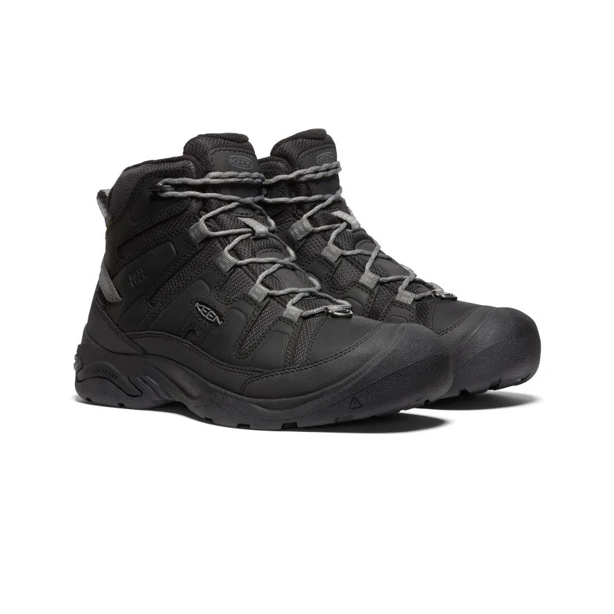 Men's Waterproof Boot | Black/Steel Grey