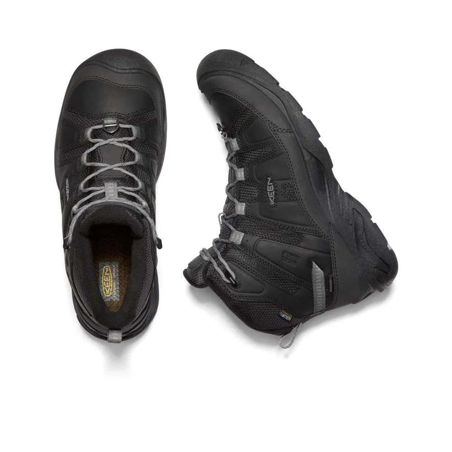 Men's Waterproof Boot | Black/Steel Grey