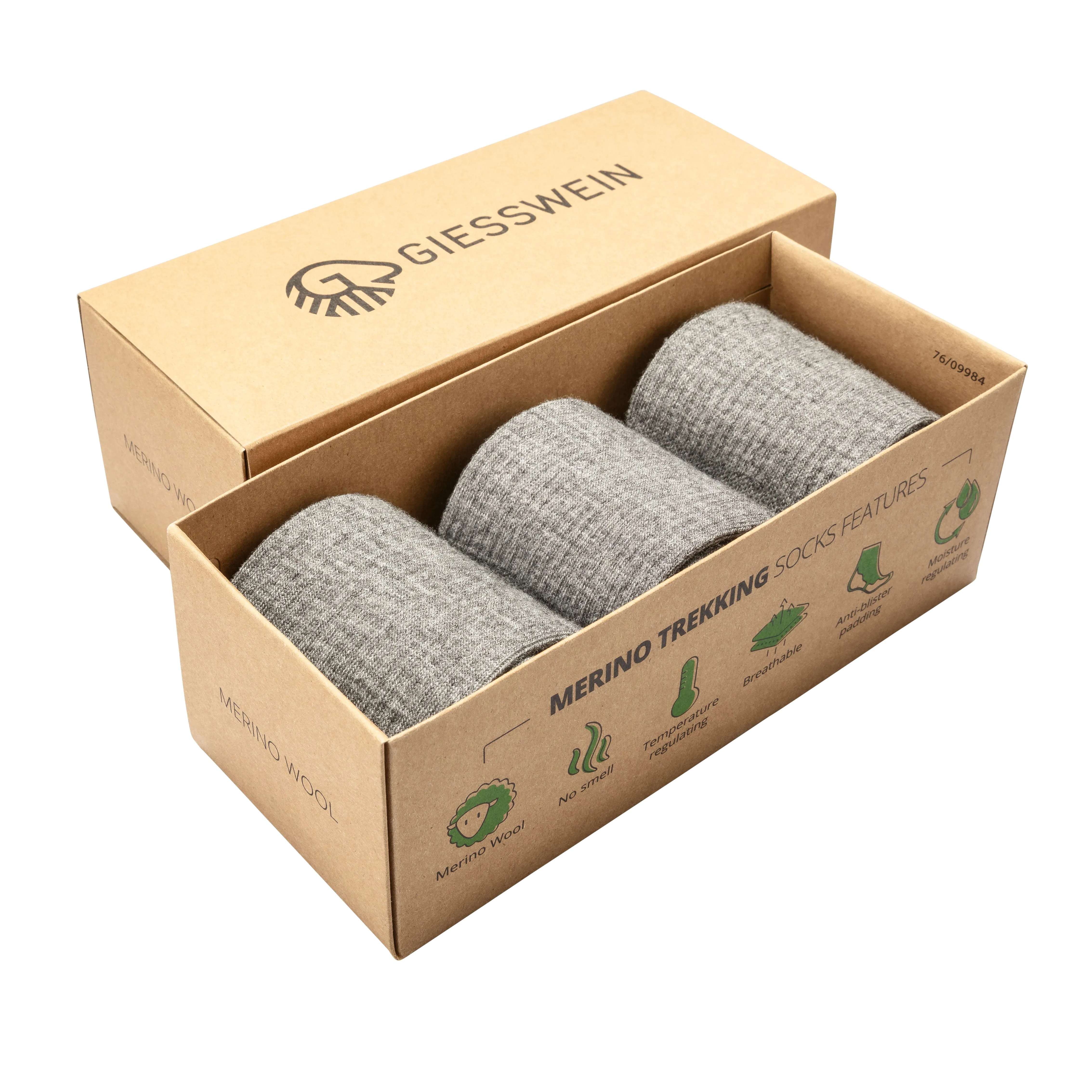 Merino Hiking Socks - Pack of 3