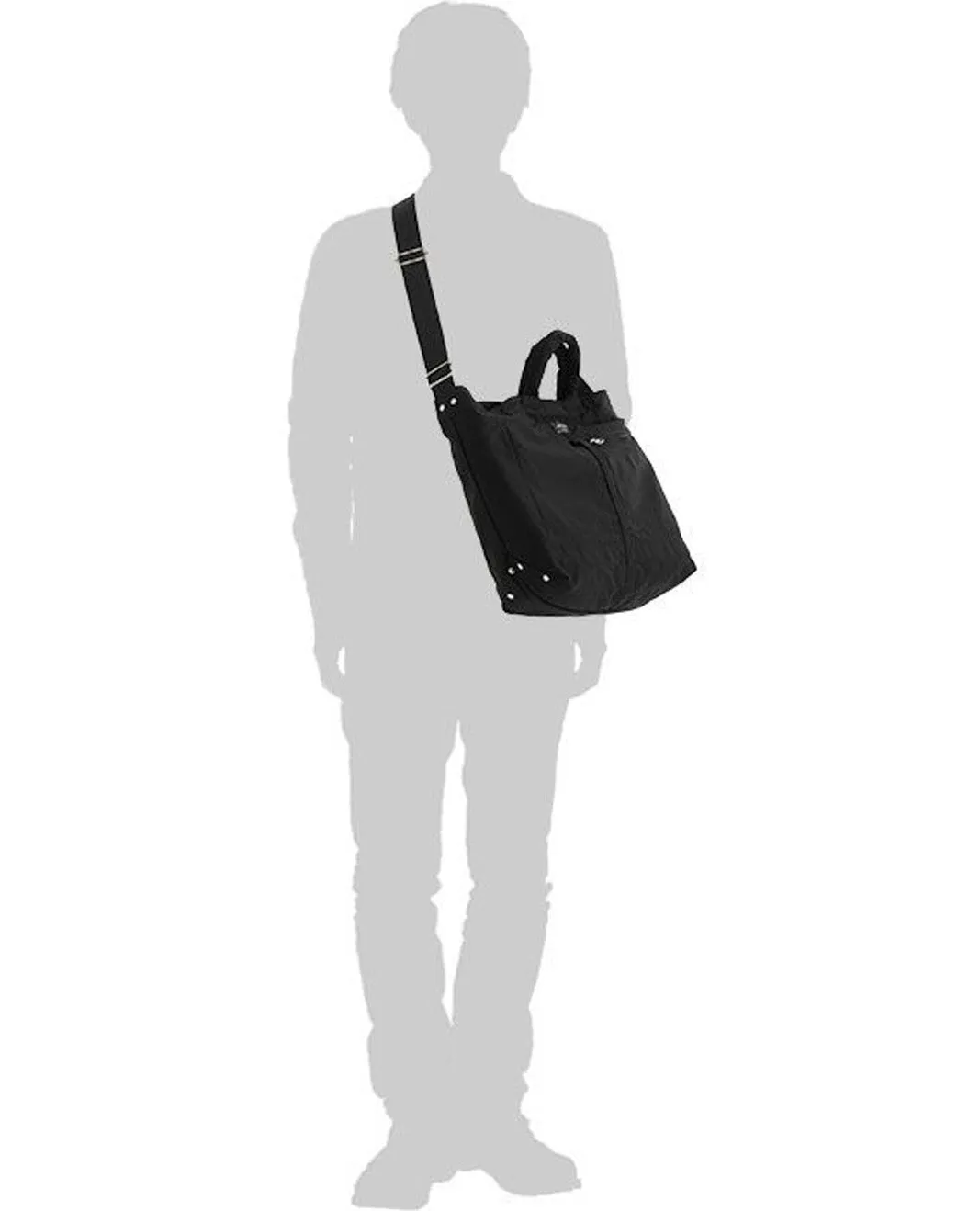 Mile 2Way Tote Bag (S) - Black