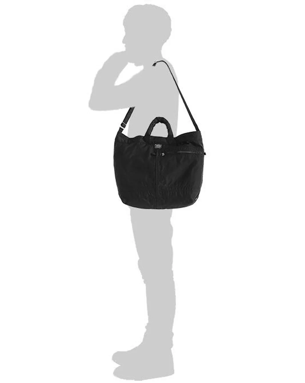 Mile 2Way Tote Bag (S) - Black