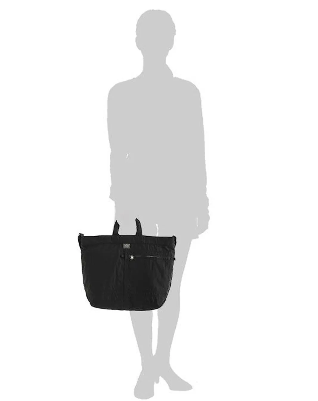 Mile 2Way Tote Bag (S) - Black