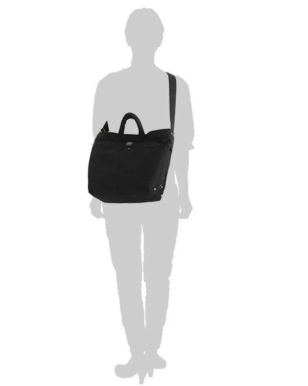 Mile 2Way Tote Bag (S) - Black