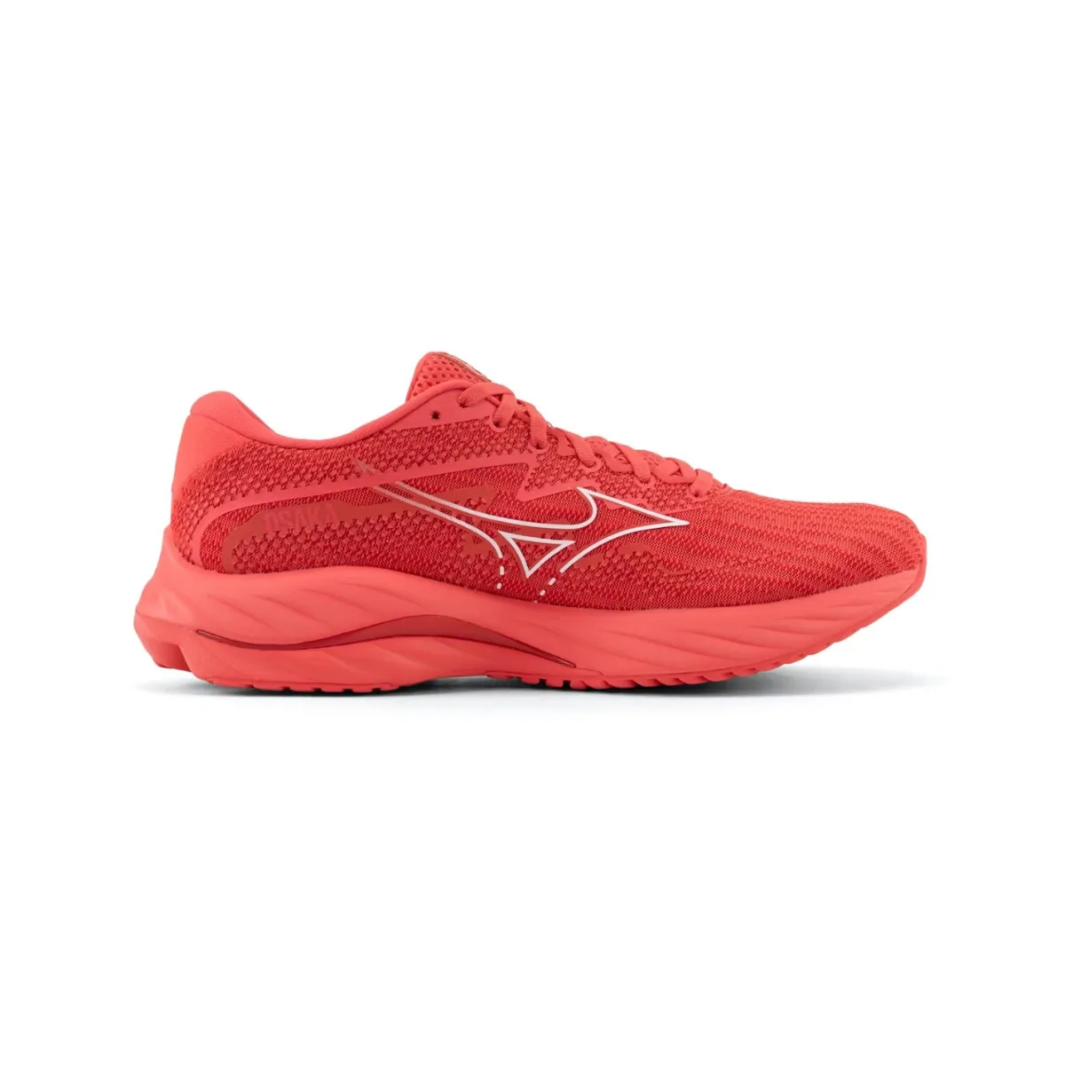 Mizuno Wave Rider 27 Red Sports Shoes