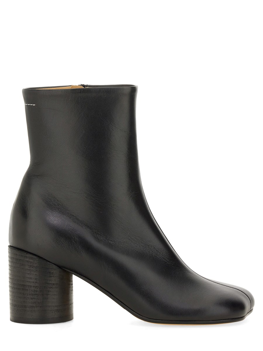 MM6 Maison Margiela Leather Ankle Boots - Shop Now!