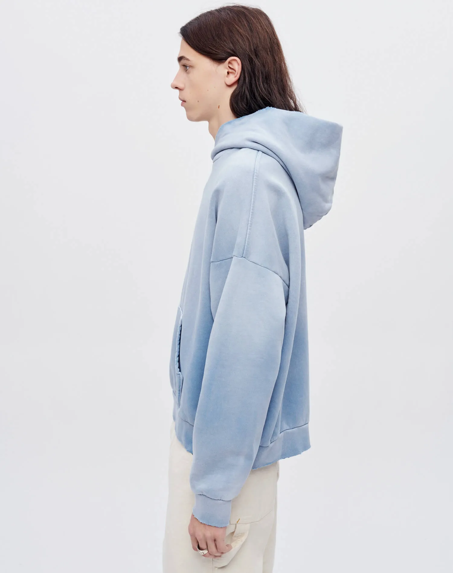 Modern Hoodie - Faded Dusty Blue