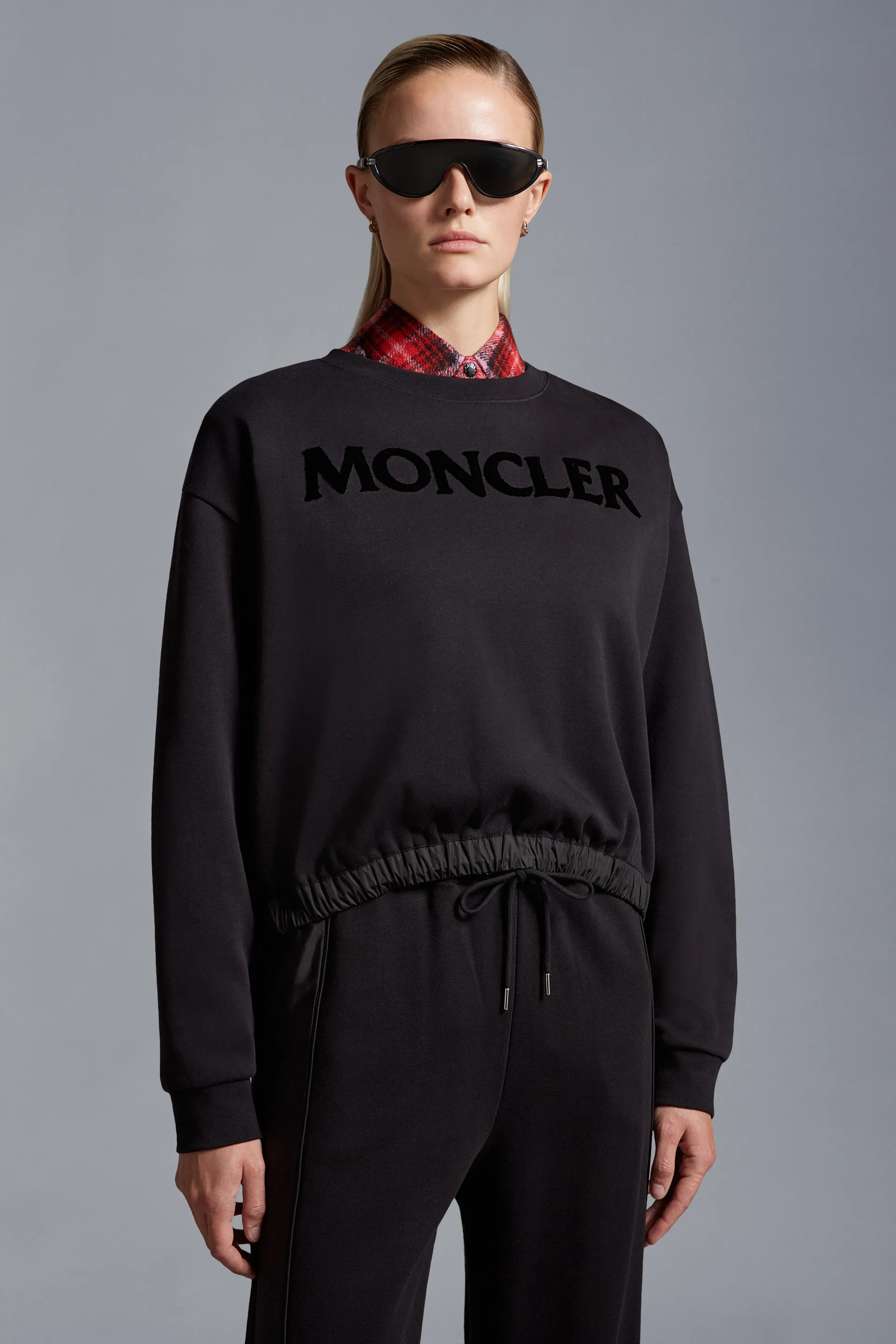 Moncler Tufted Logo Sweatshirt