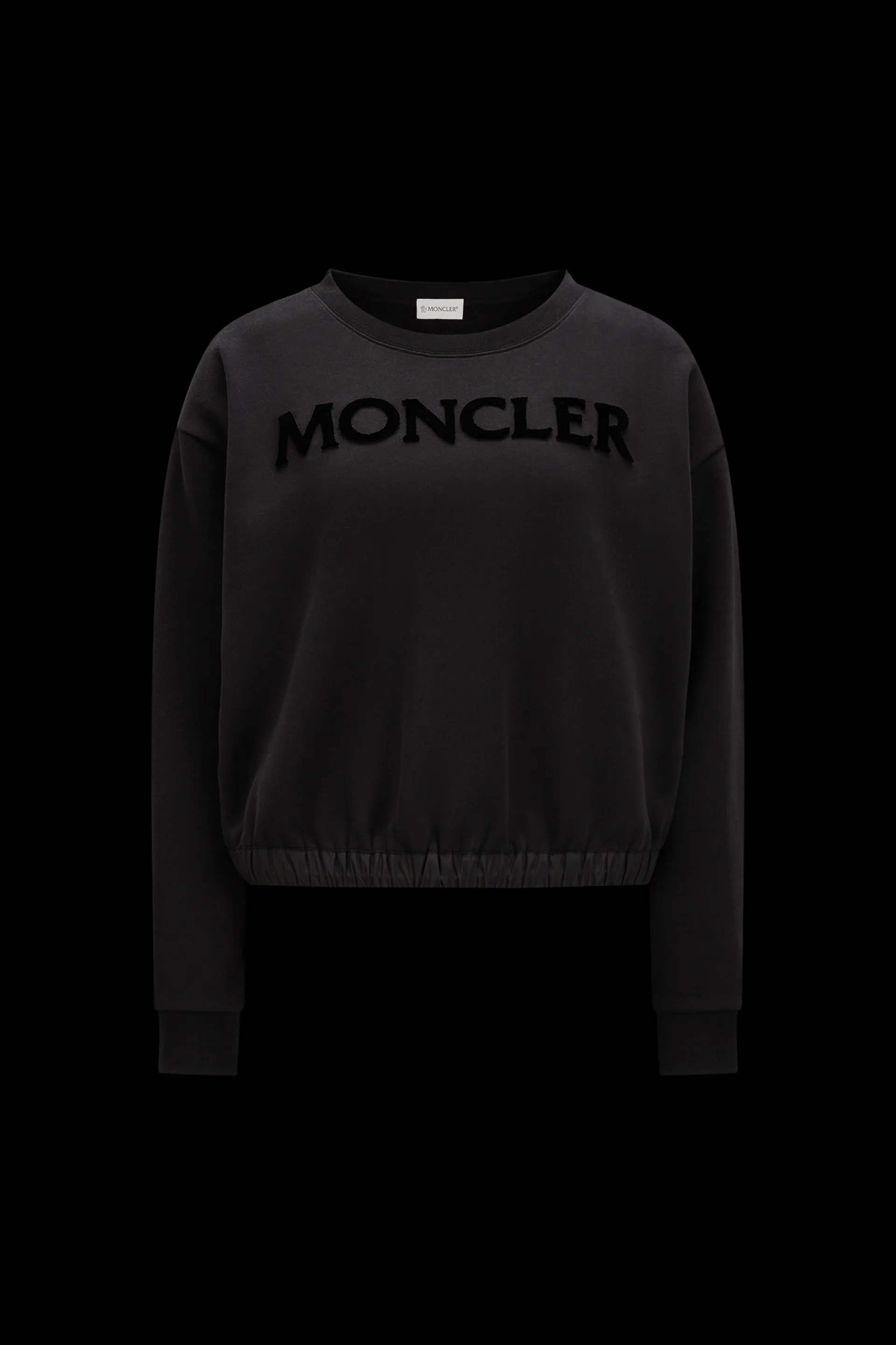 Moncler Tufted Logo Sweatshirt