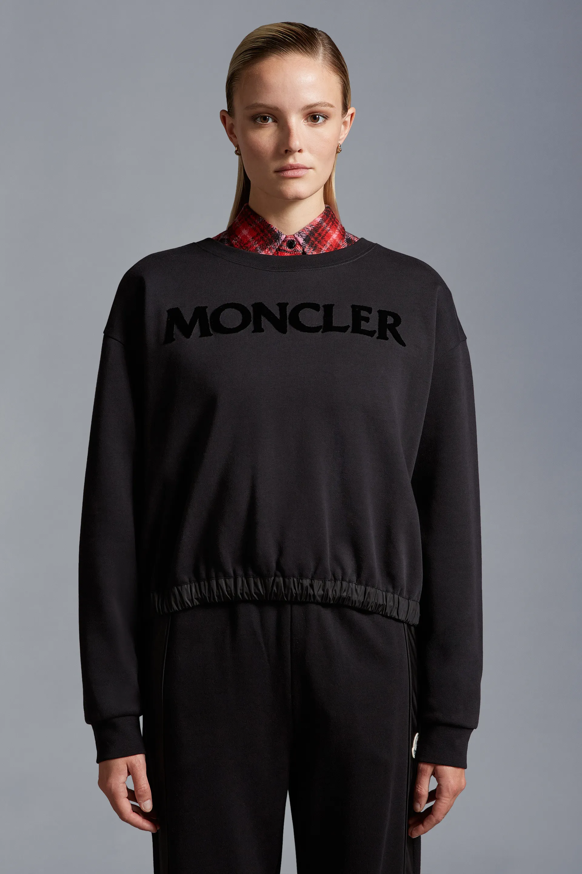 Moncler Tufted Logo Sweatshirt