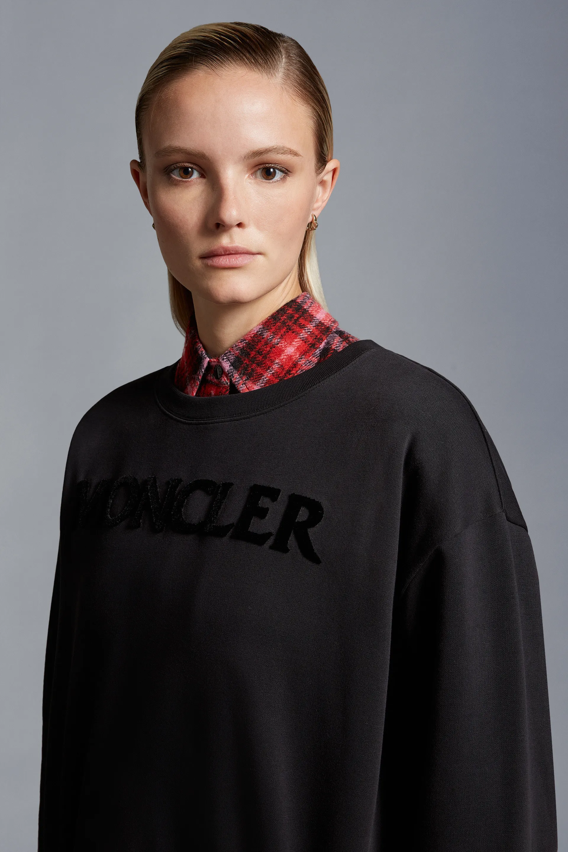 Moncler Tufted Logo Sweatshirt