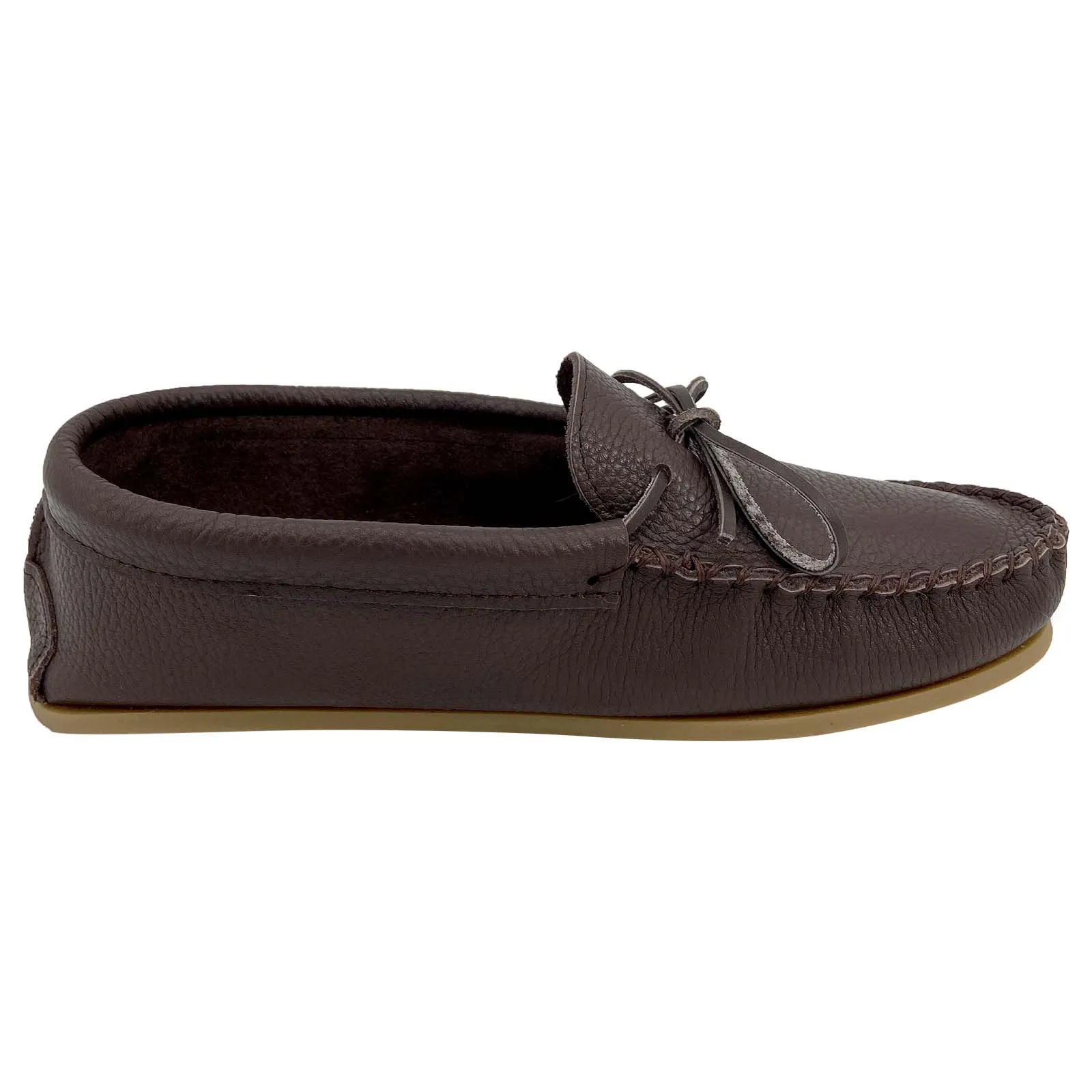 Moose Hide Leather Moccasin Shoes for Men