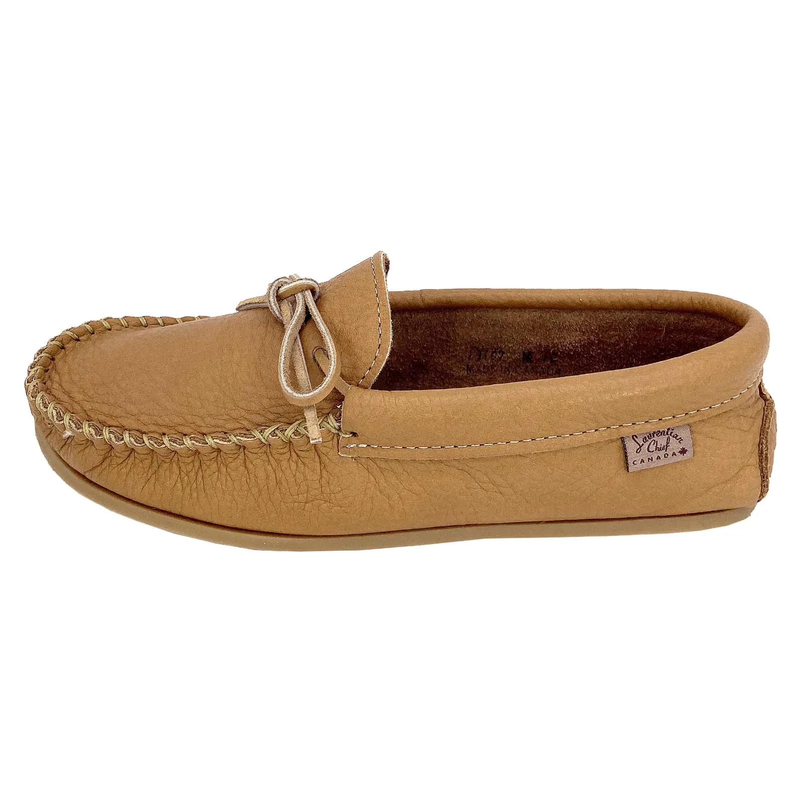 Moose Hide Leather Moccasin Shoes for Men