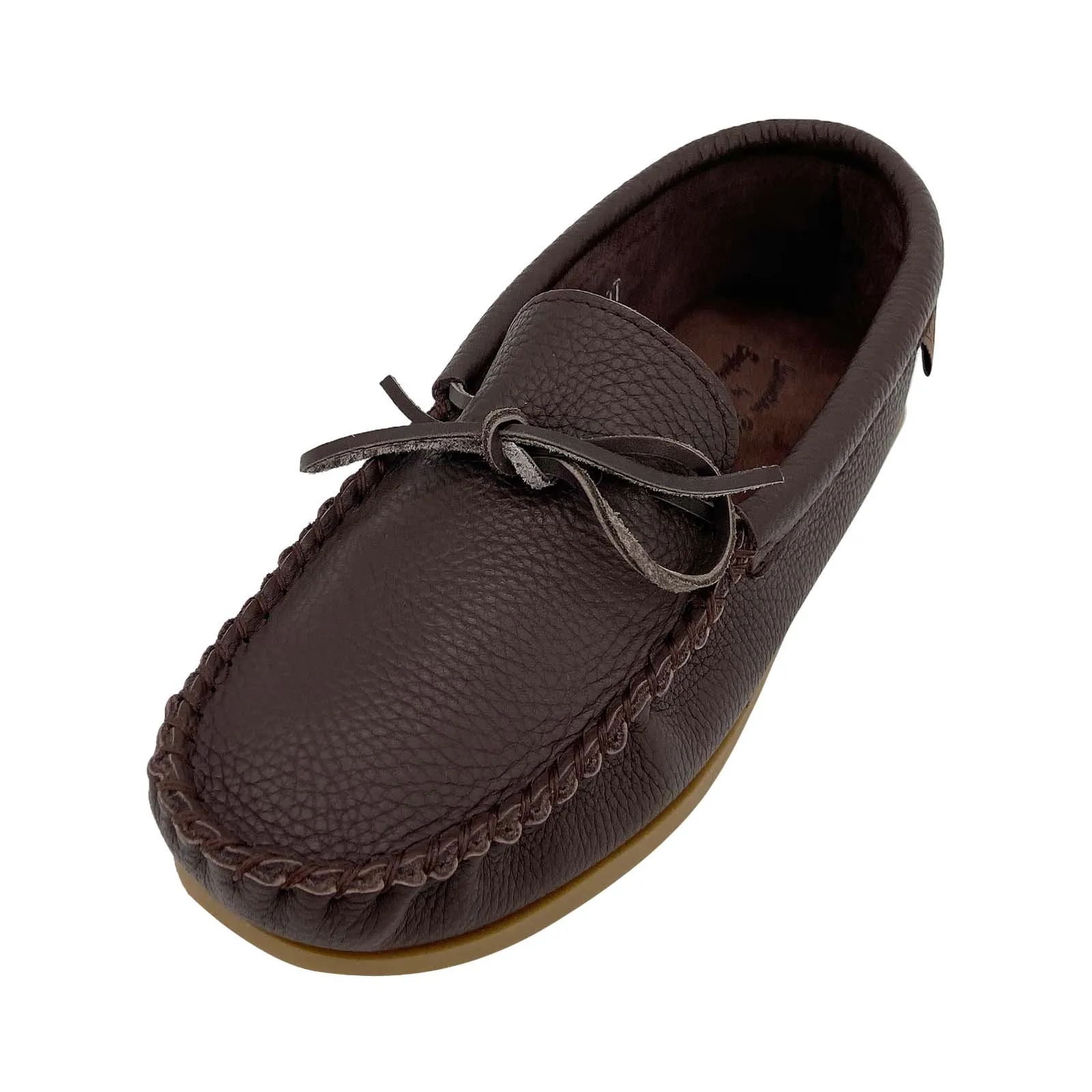 Moose Hide Leather Moccasin Shoes for Men