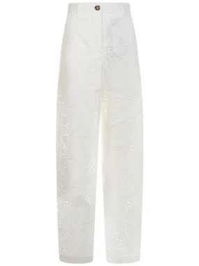 MSGM Perforated Pants