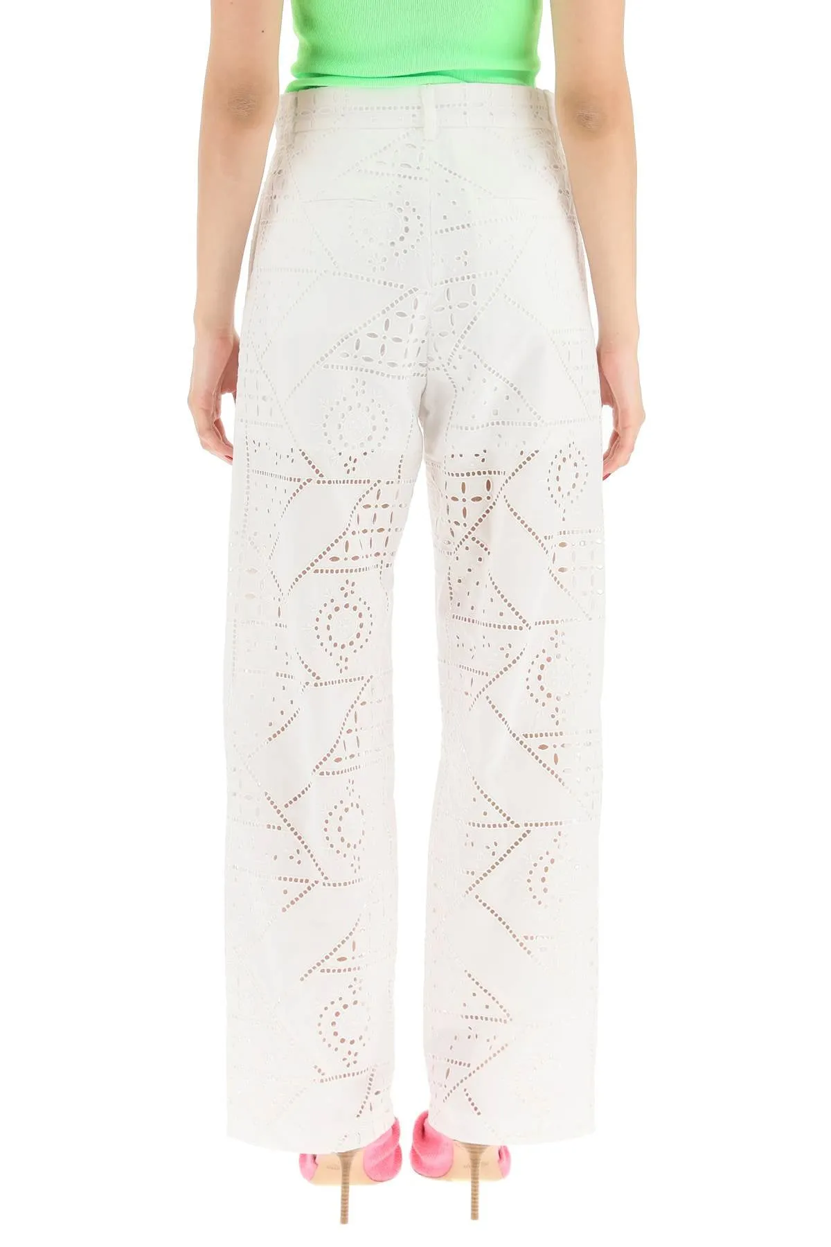 MSGM Perforated Pants