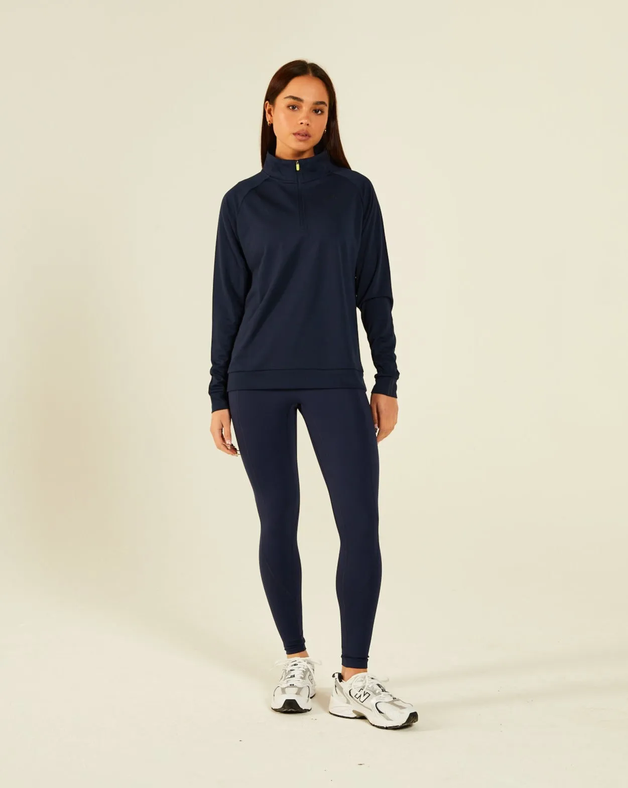 Navy Blue Jules Half Zip Hoodie