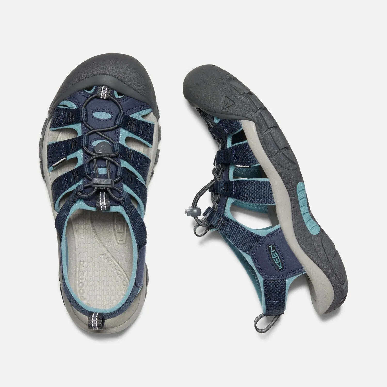 newport h2 navy magnet sandal