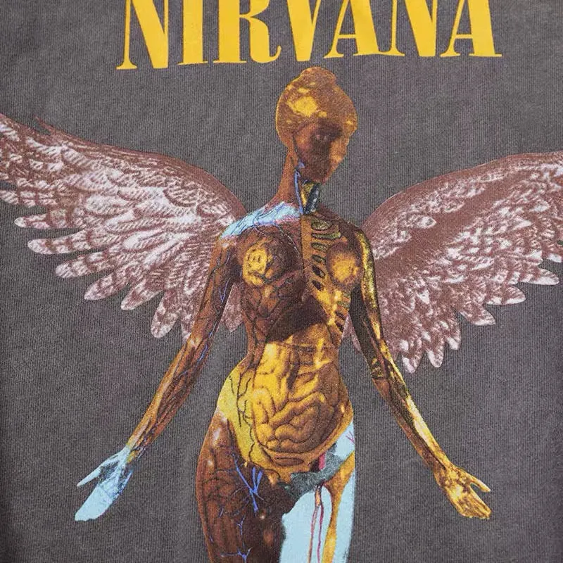 Nirvana In Utero Distressed Sweatshirt