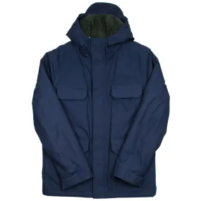 Norse Projects Nunk Cambric Cotton Parka Dark Navy