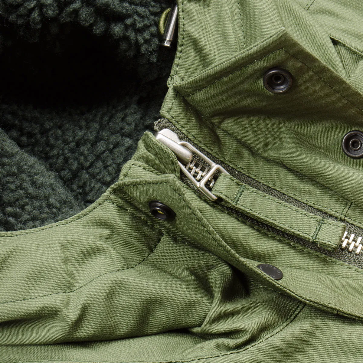 Norse Projects - Nunk Cotton Parka - Green