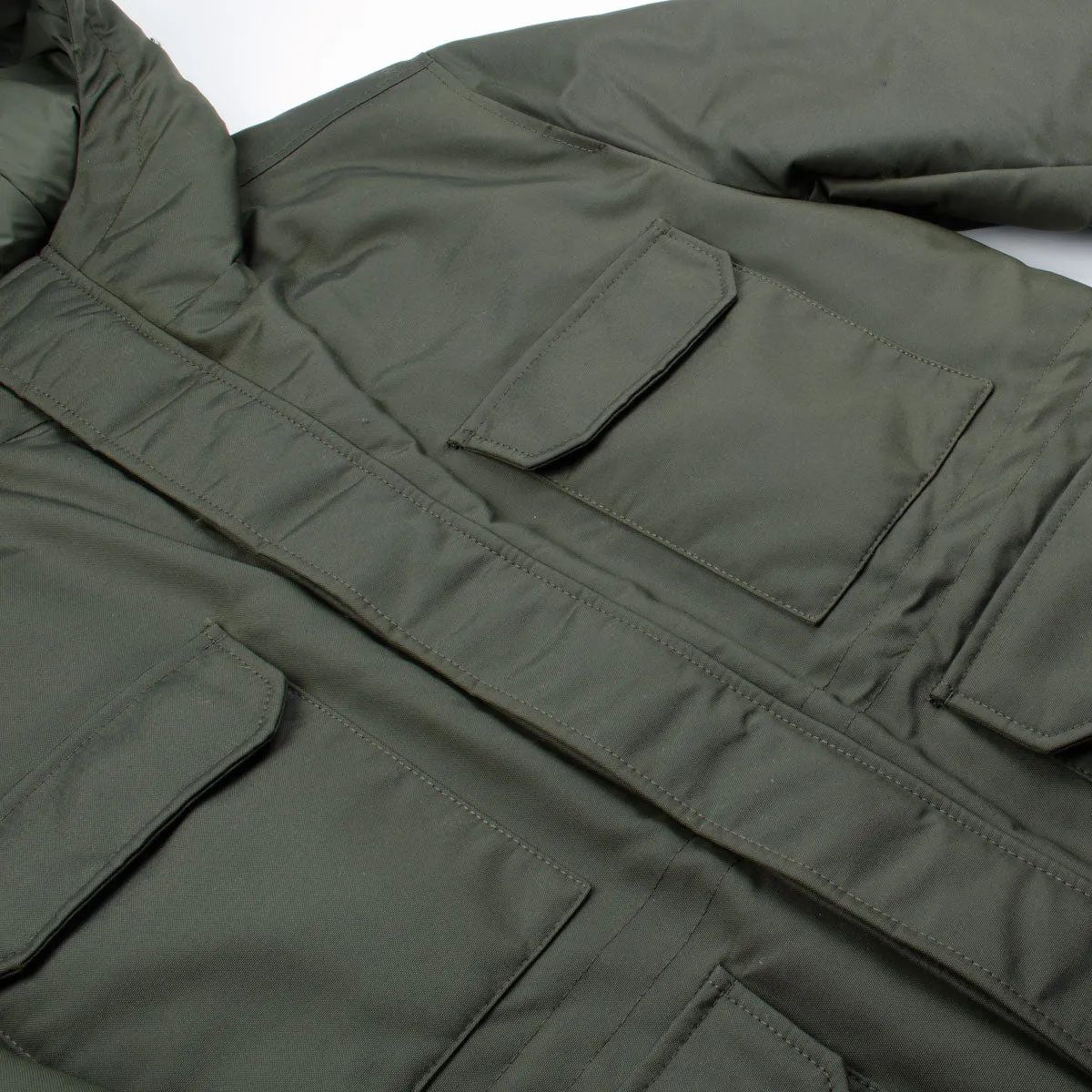 Norse Projects Nunk Econyl Parka Beech Green.