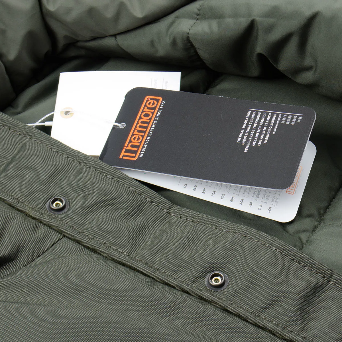 Norse Projects Nunk Econyl Parka Beech Green.