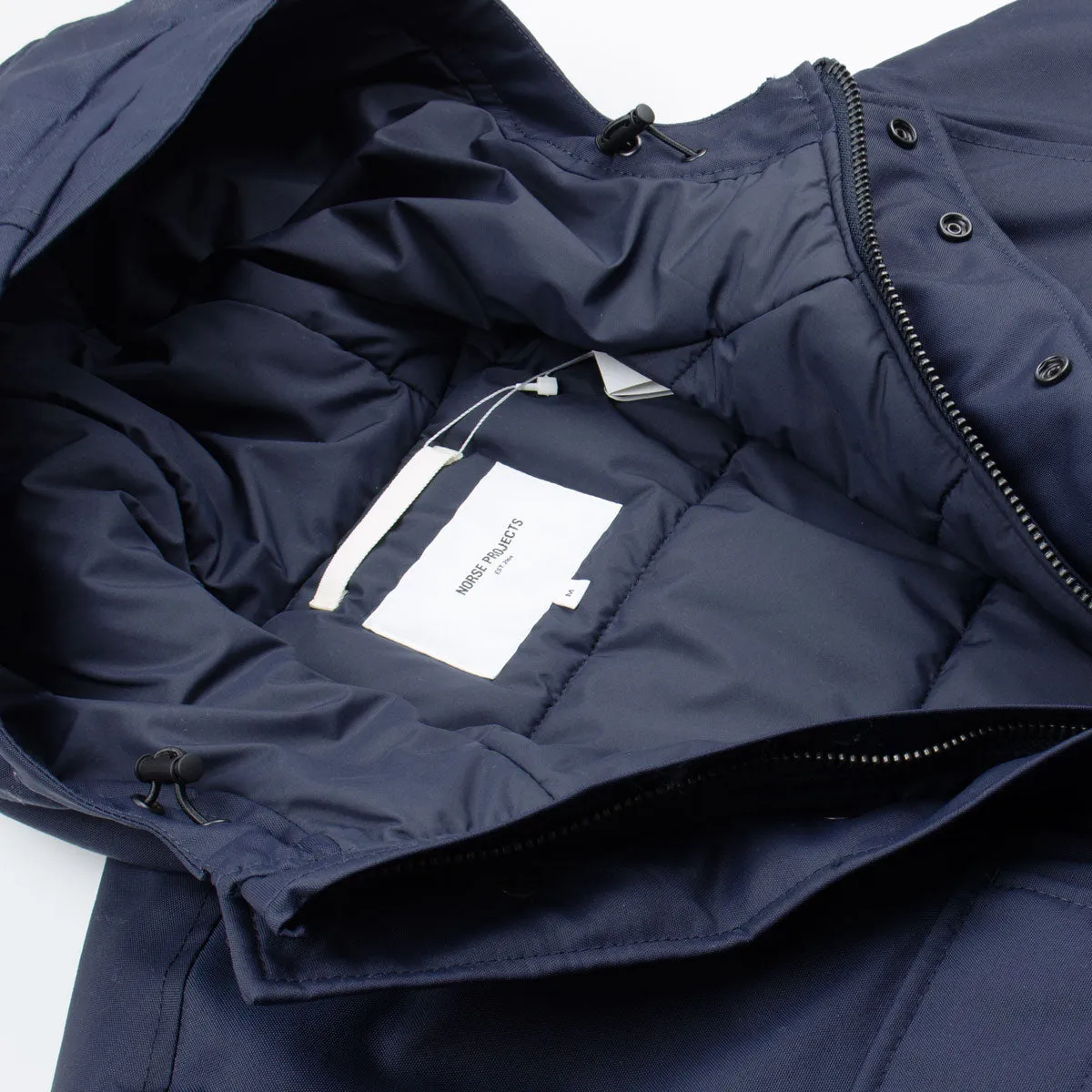 Norse Projects Nunk EcoNyl Parka Dark Navy - Buy Online