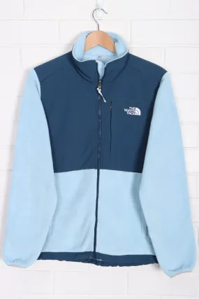 North Face Women's Denali Fleece Jacket - Blue Colour Block (Size: L)