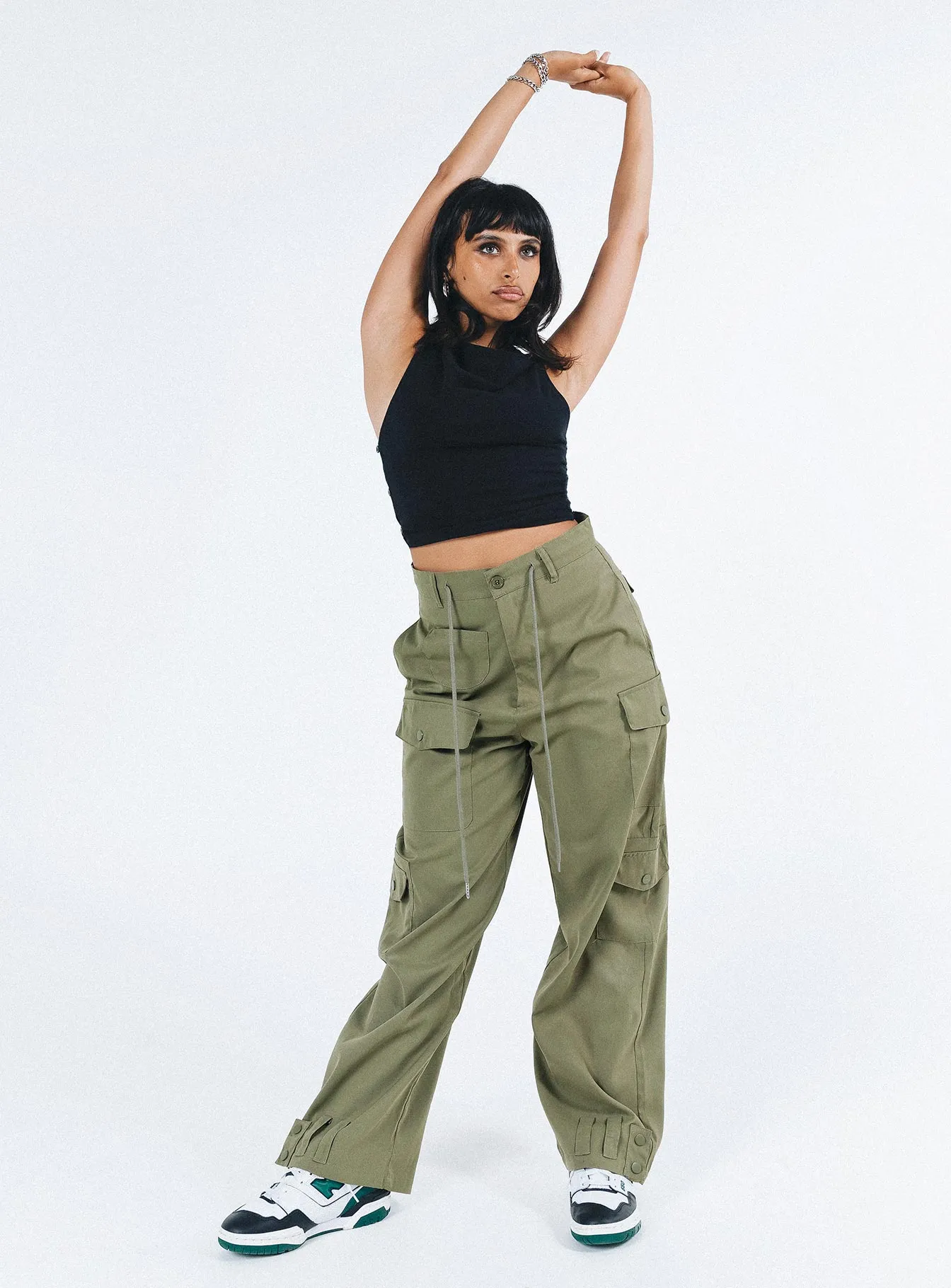 Olive Green Cargo Pants - Epik