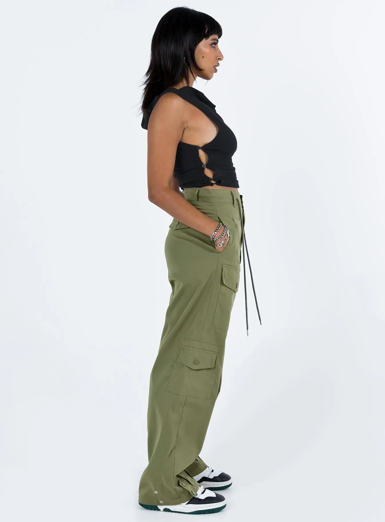 Olive Green Cargo Pants - Epik