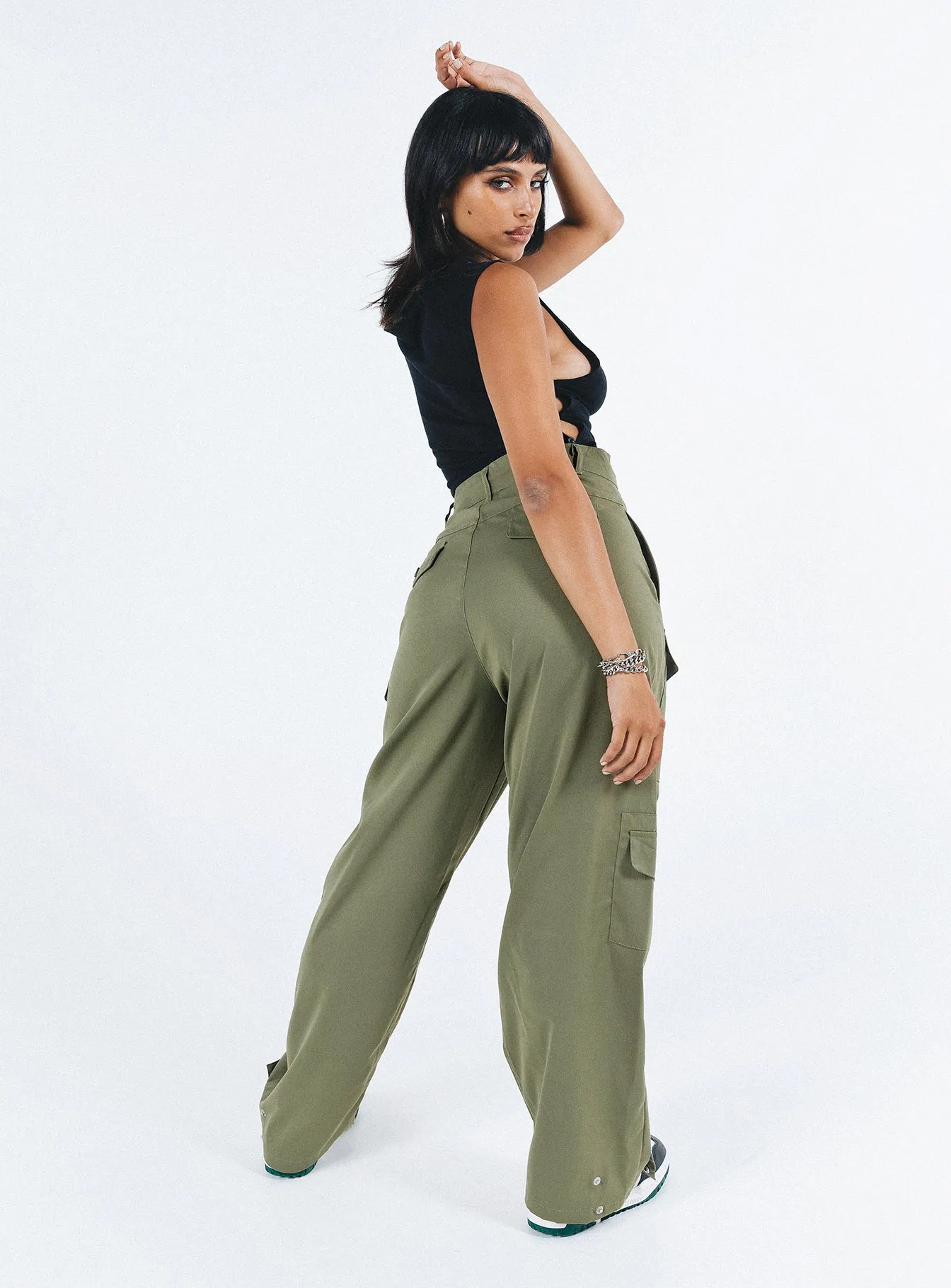 Olive Green Cargo Pants - Epik