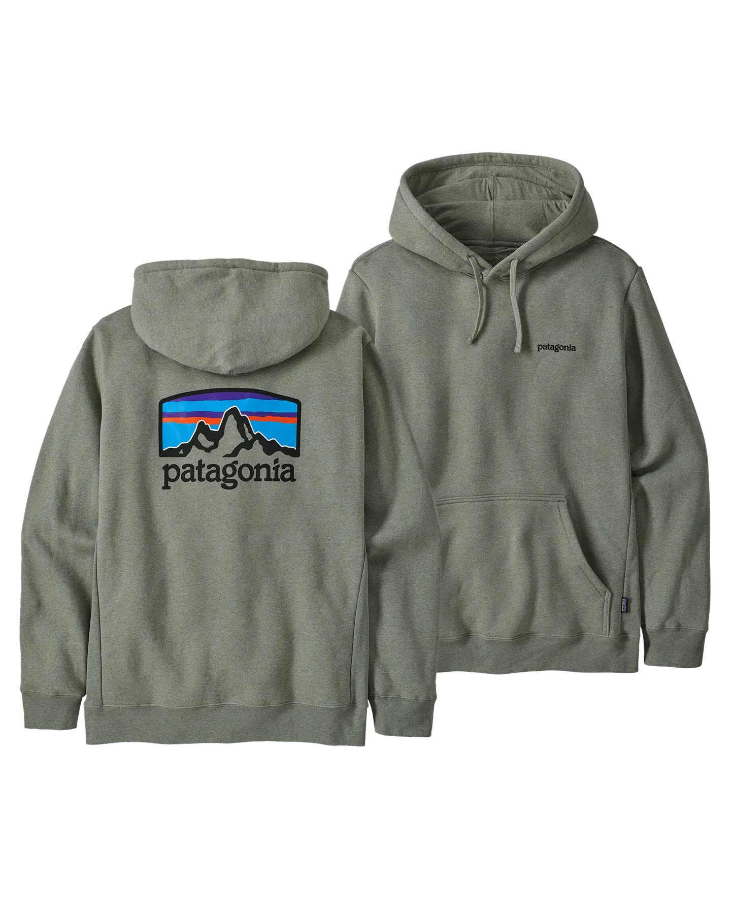 Patagonia Fitz Roy Horizons Uprisal Hoody - Sleet Green