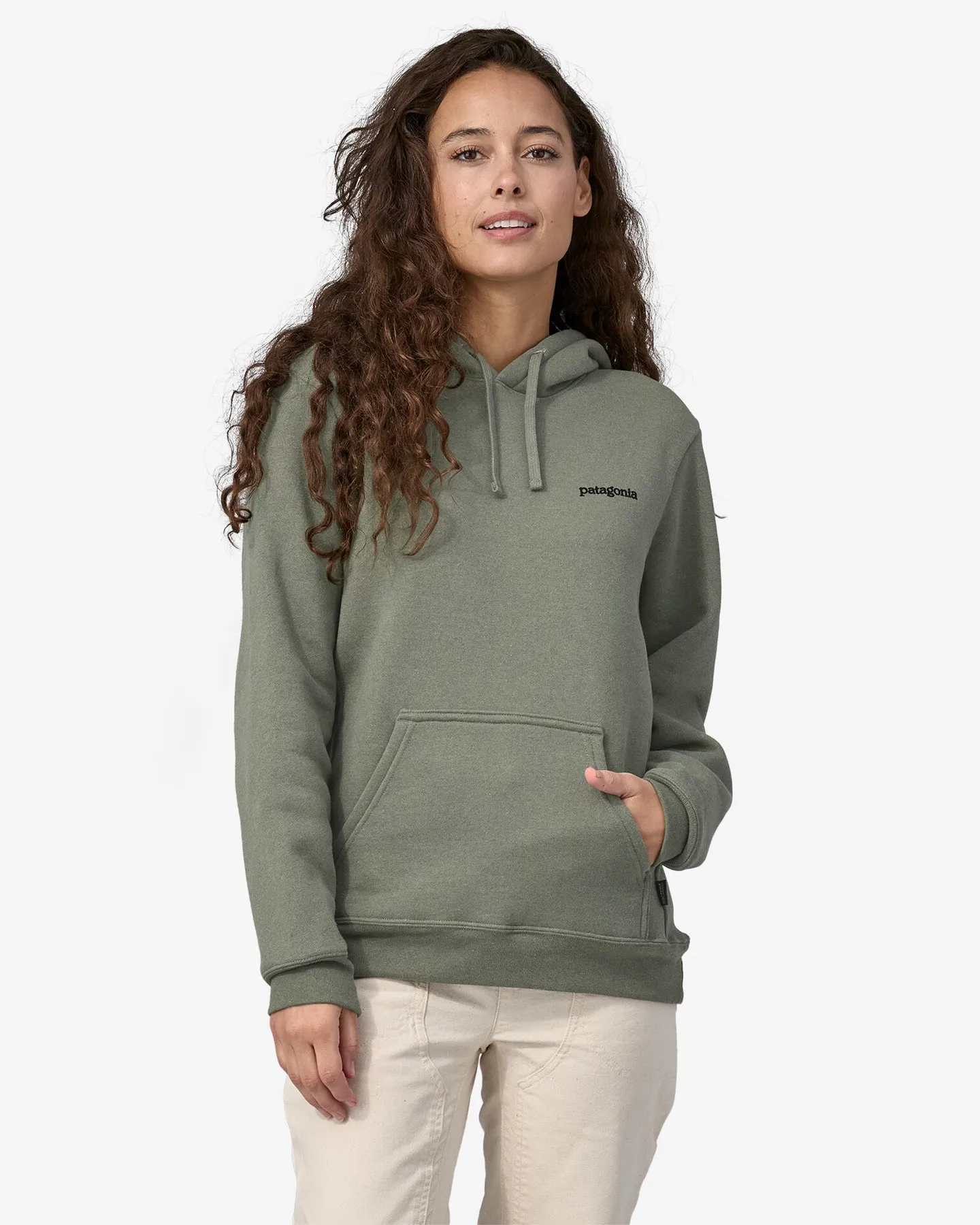 Patagonia Fitz Roy Horizons Uprisal Hoody - Sleet Green