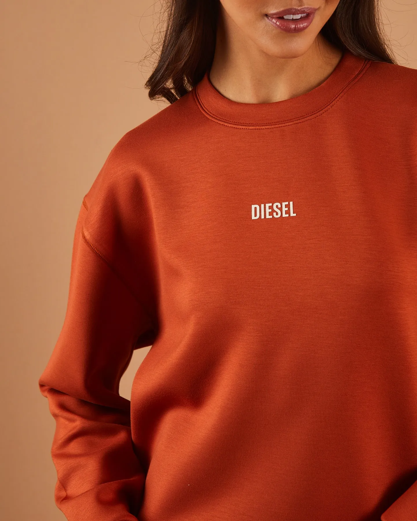 Pia Sweatshirt in Cinnamon Orange