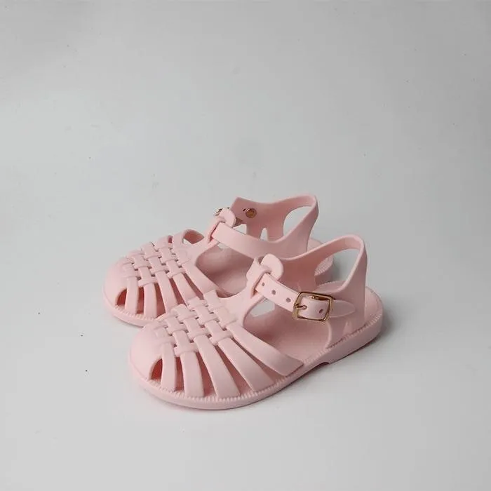 Pink Jelly Sandal with Defects