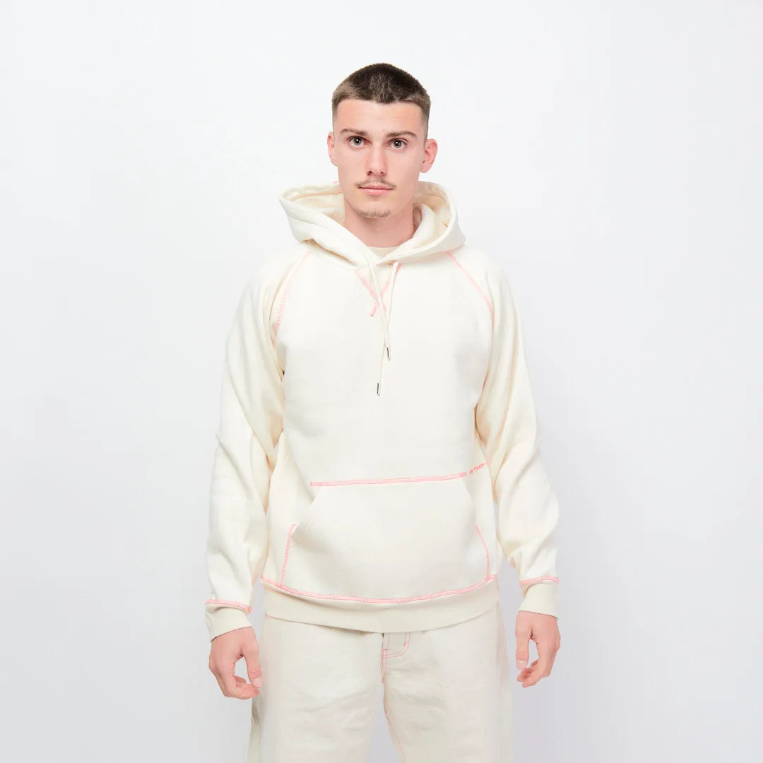 Pop Trading Company x Lex Pott - Hooded Sweater (Natural White)