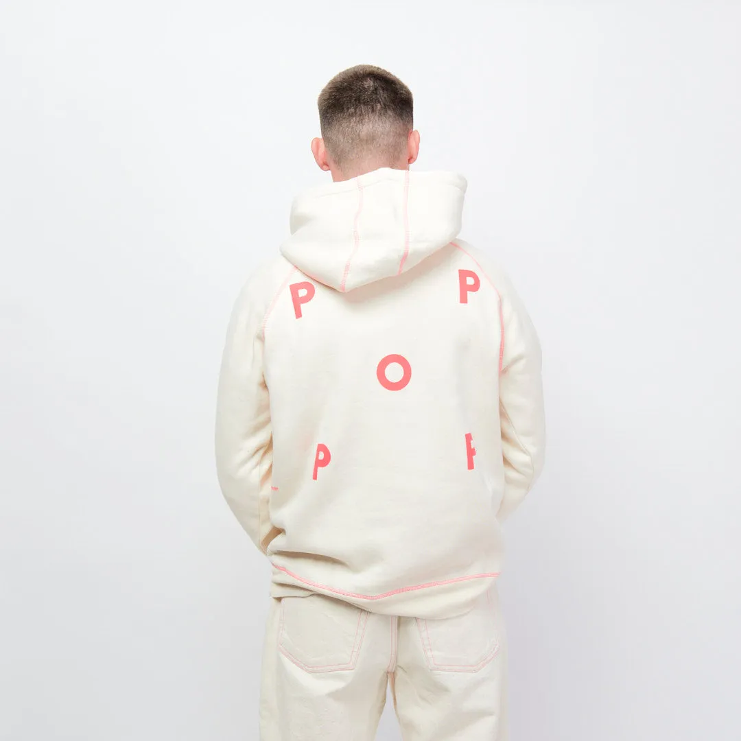 Pop Trading Company x Lex Pott - Hooded Sweater (Natural White)