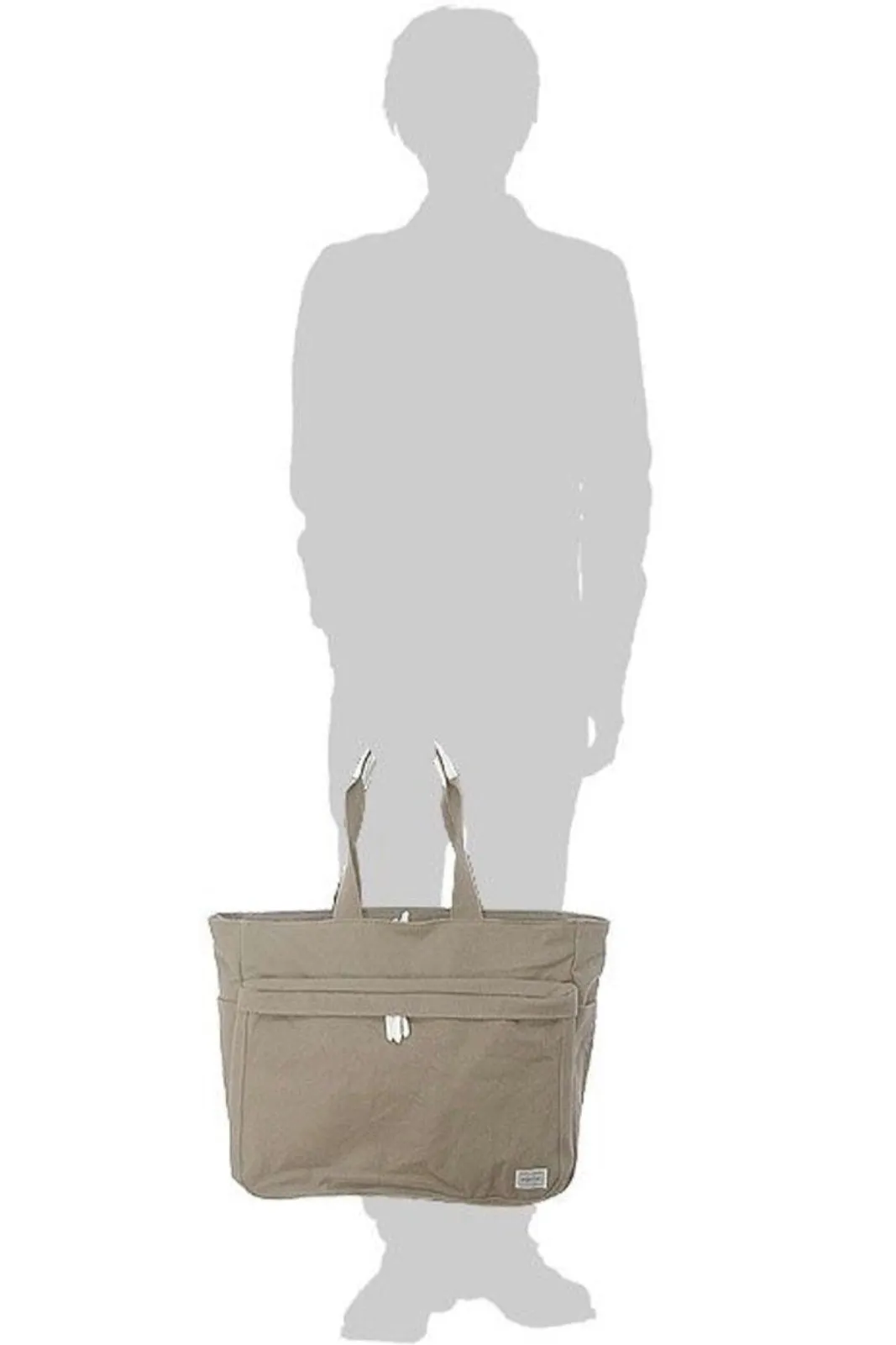 Porter Beat Tote Bag Beige