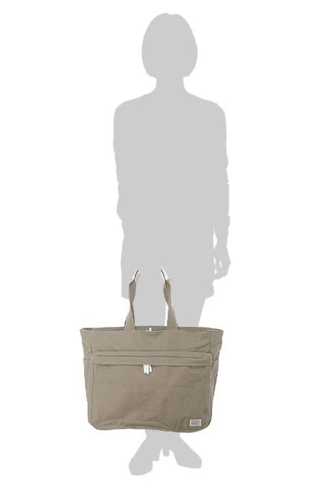 Porter Beat Tote Bag Beige