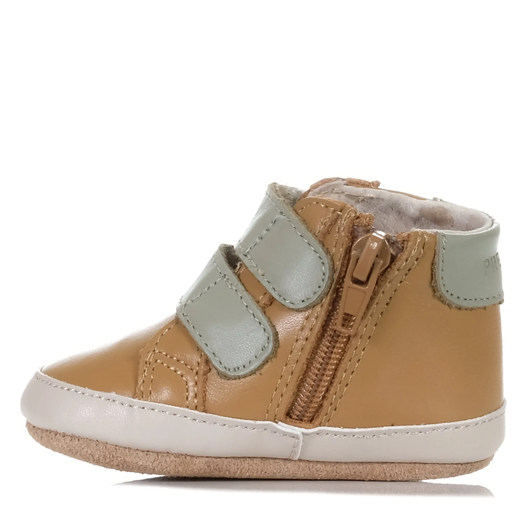 Pretty Brave Baby Hi-Top Tan/Sage - Shop now!