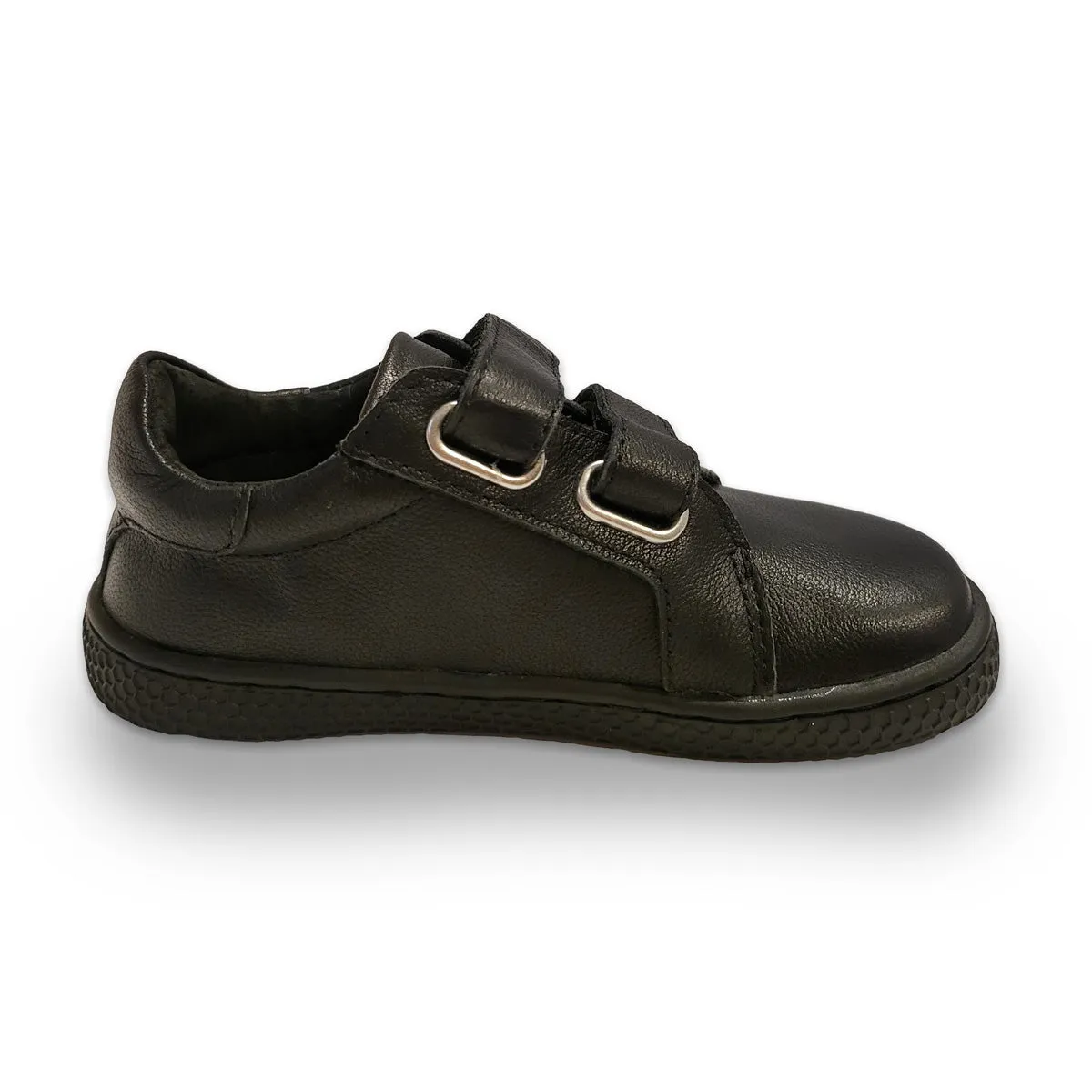 Primal Kids School Shoes - Classic Blackout Leather - Buy Online Now!