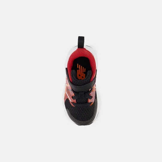 Rave Run Kid's Athletic Trainer Black True Red Blaze Orange