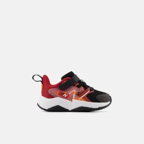 Rave Run Kid's Athletic Trainer Black True Red Blaze Orange