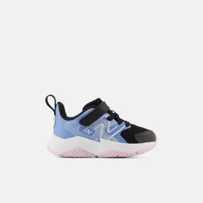 Rave Run v2 Kid's Athletic Trainer Black Blue Laguna Light Raspberry