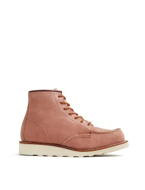 Red Wing Women's Dusty Rose Abilene Leather Classic 6 Inch Moc.