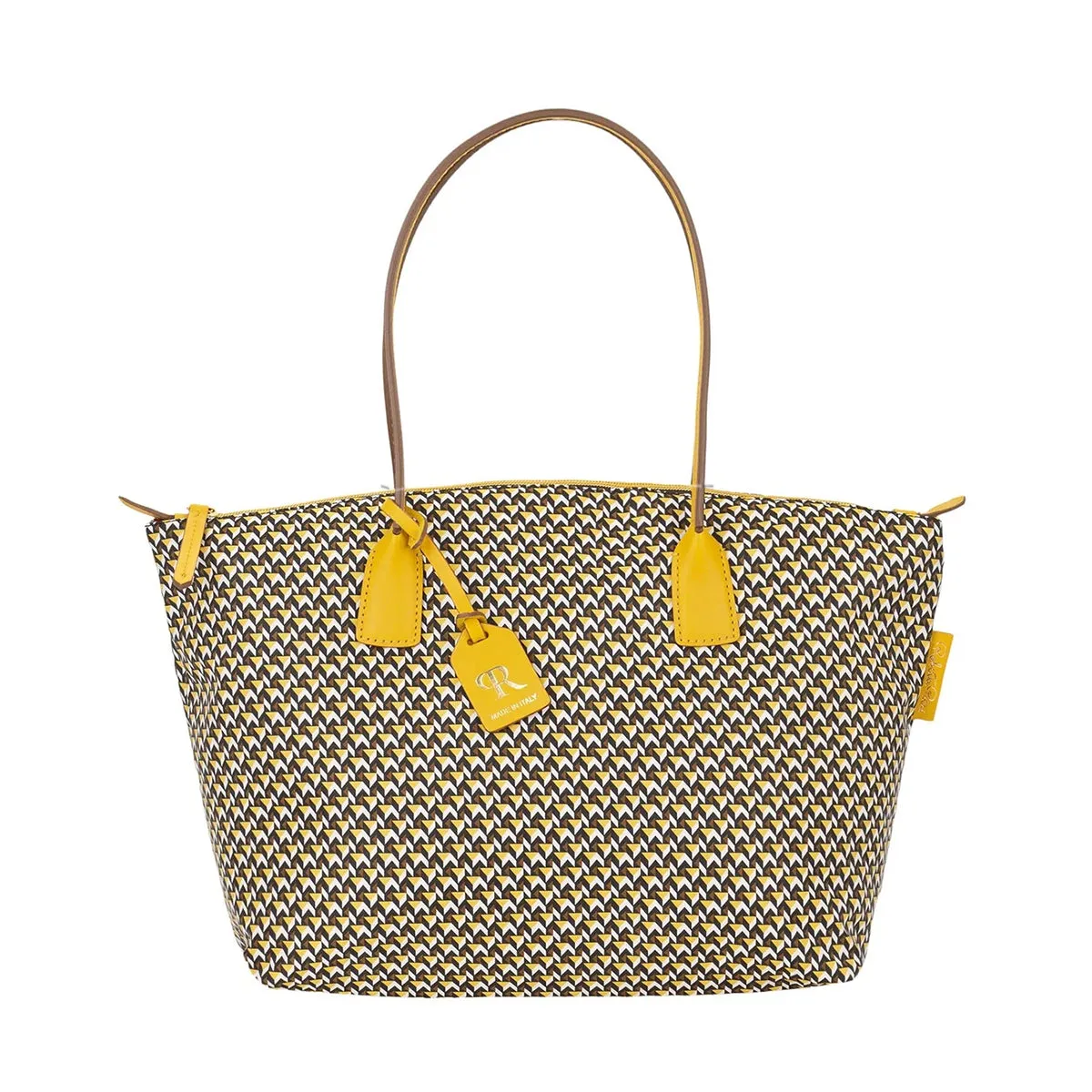 Robertina Small (ST) Yellow Tatami Tote Bag