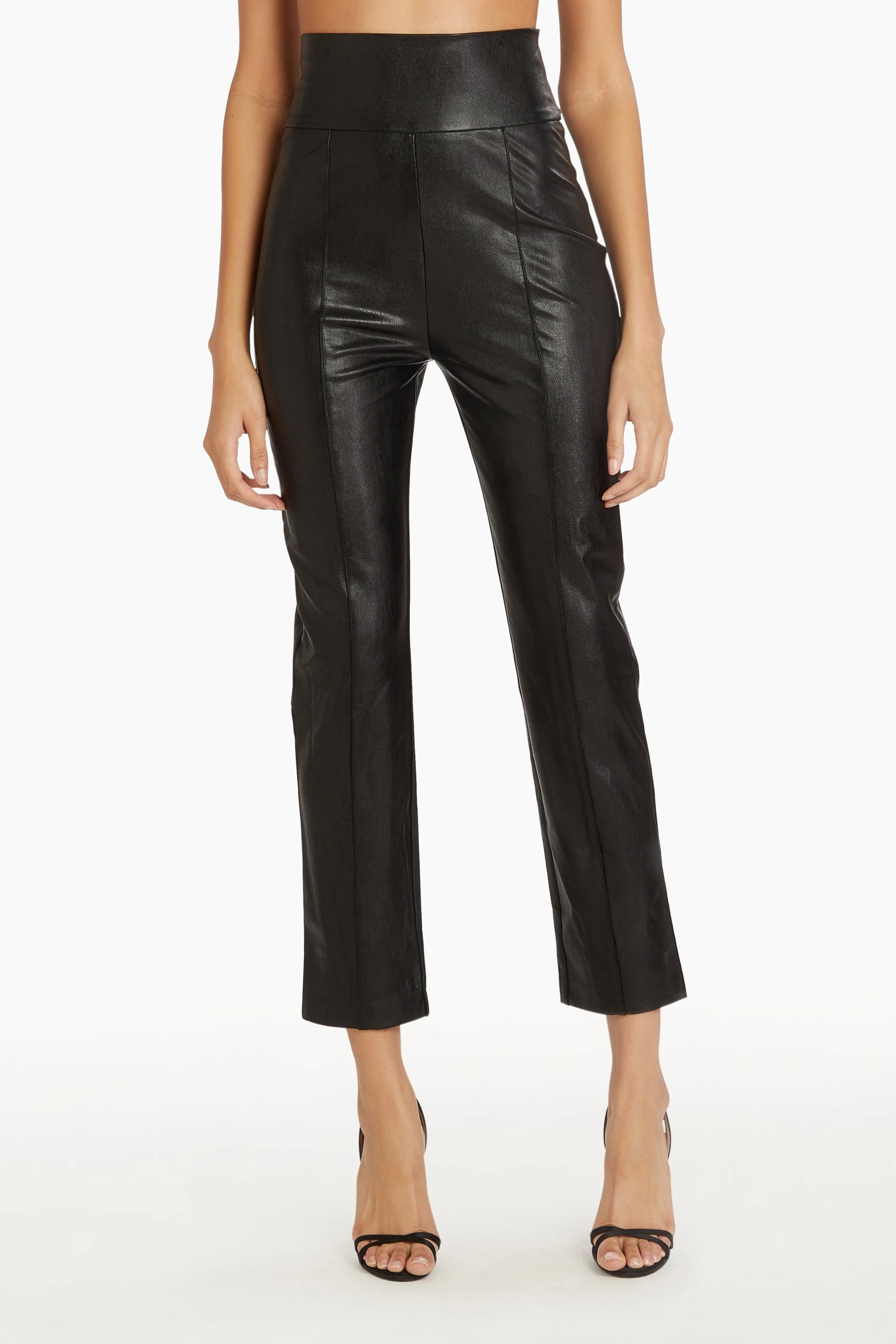 Romana Faux Leather Pants